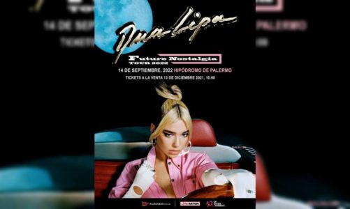 DUA LIPA REGRESA A LA ARGENTINA