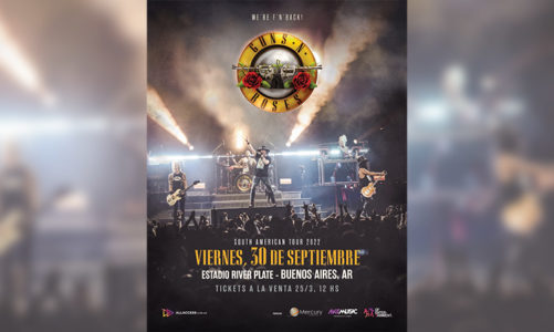 GUNS N´ROSES REGRESA A ARGENTINA