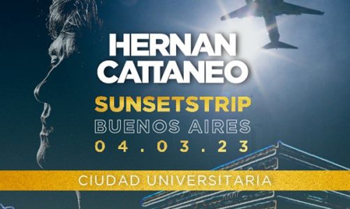 HERNÁN CATTÁNEO PRESENTA SUNSETSTRIP 2023