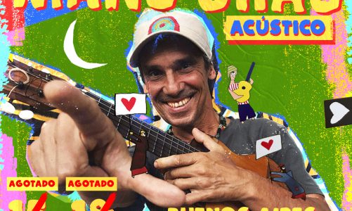 MANU CHAO ACÚSTICO  ¡GIRA ARGENTINA - FEBRERO 2024!  15 y 18 DE FEBRERO – ESTADIO OBRAS