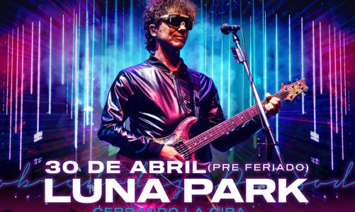 SOBREDOSIS DE SODA  LLEGA AL MÍTICO LUNA PARK PARA DESPEDIR “Al CALOR DE LAS MASAS”